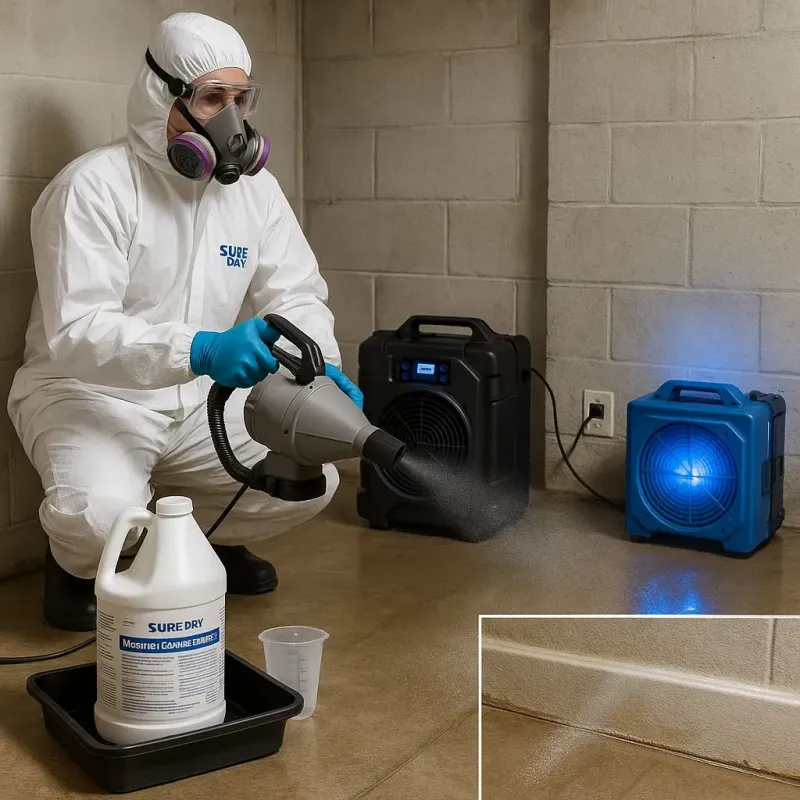 Sanitization and Odor Removal process in Alva, FL