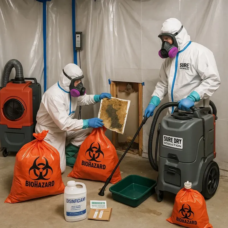 Contaminated Water Handling Protocols process in Alva, FL
